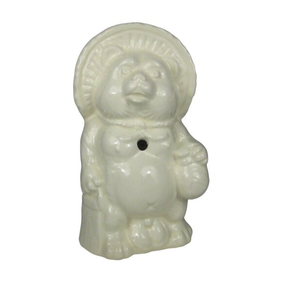 Benihana Tokyo Raccoon Dog Tiki Mug 7 In Tanuki  Ceramic Vintage Tea Light FLAW - Picture 1 of 10